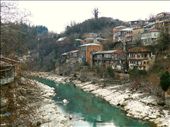 Sometimes we come to mountain towns. Old houses surround rivers.: by through-georgia-countryside, Views[745]
