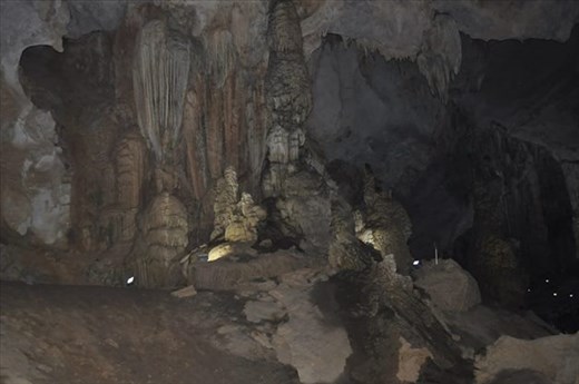 Inside the Thien Duong Cave, Vietnam