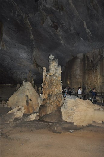 Inside the Thien Duong Cave, Vietnam