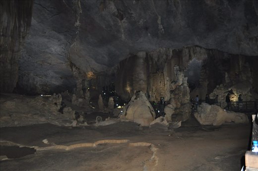 Inside the Thien Duong Cave, Vietnam