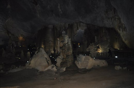 Inside the Thien Duong Cave, Vietnam