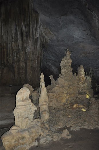 Inside the Thien Duong Cave, Vietnam