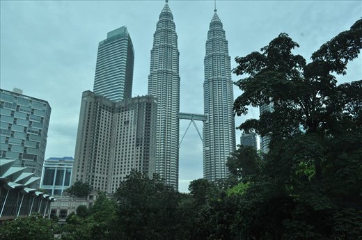 Petronas Twin Towers were taken at the every time and the every angle