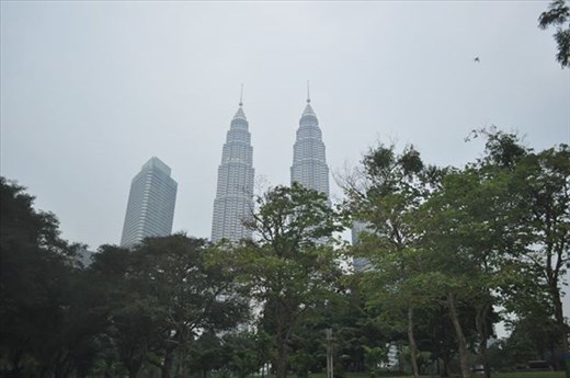 Petronas Twin Towers were taken at the every time and the every angle