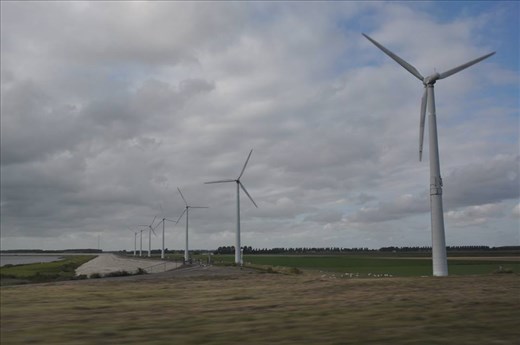 Netherlands sea dike