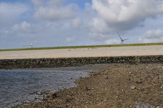 Netherlands sea dike