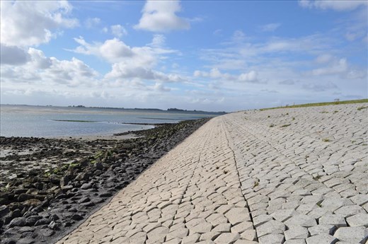 Netherlands sea dike