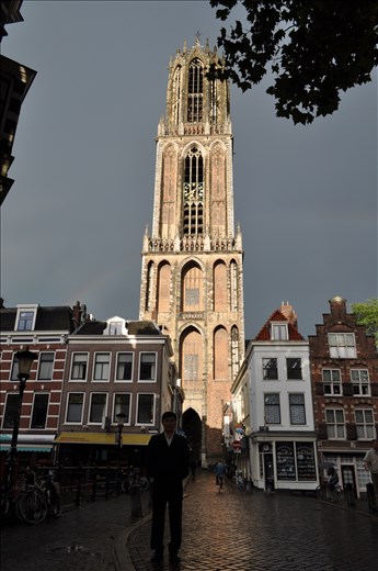Conquering the highest church steeple Netherlands