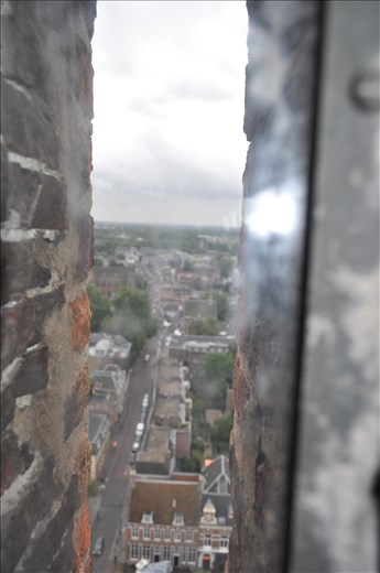 Conquering the highest church steeple Netherlands