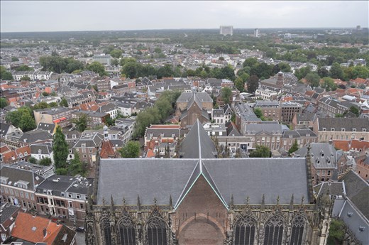 Conquering the highest church steeple Netherlands