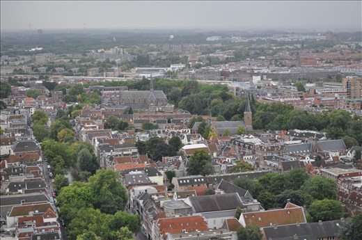 Conquering the highest church steeple Netherlands