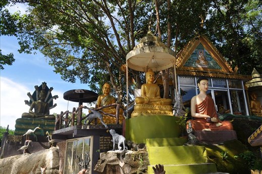 Temples in Sihanock Vill province, Cambodia