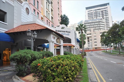 Morning in singapore