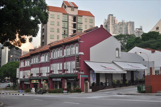 Morning in singapore