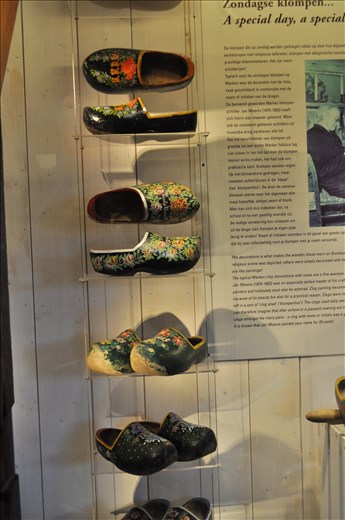 Traditional Dutch wooden clogs