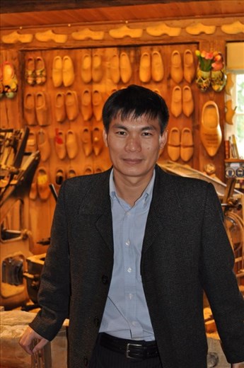 Traditional Dutch wooden clogs