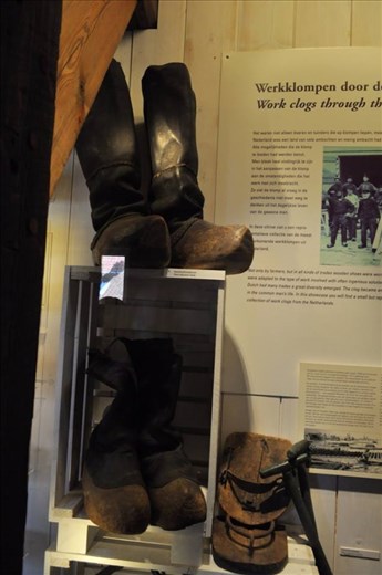 Traditional Dutch wooden clogs