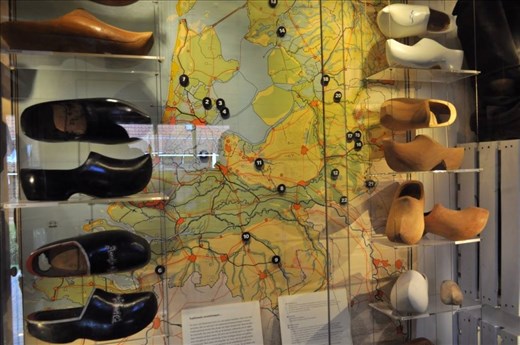 Traditional Dutch wooden clogs