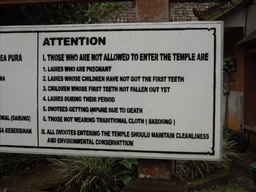 Temple Rules