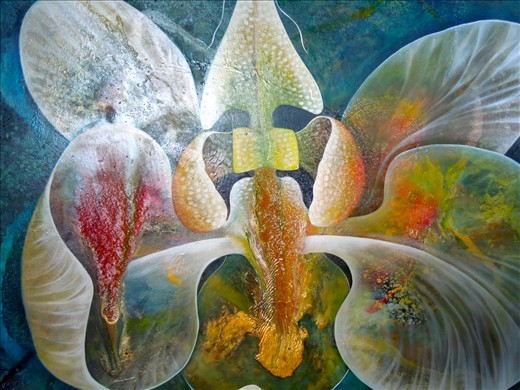 Amazing orchid paintings~