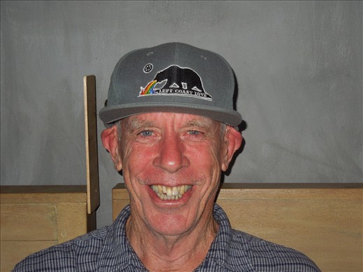 Teaching Chris about the Left Coast Love...;)