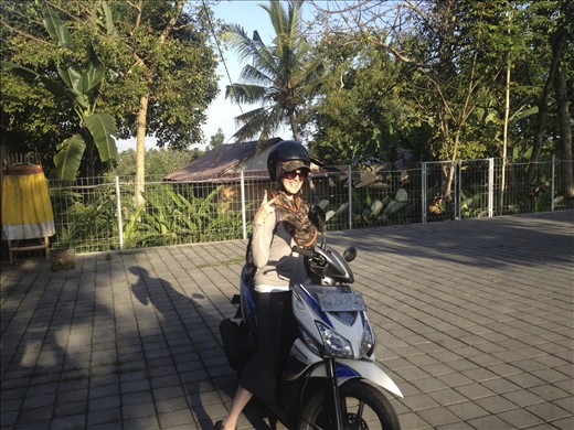 Just scootin along...