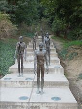 Found in a park, this sculpture represents the ending of communism.: by tiffany3939, Views[235]