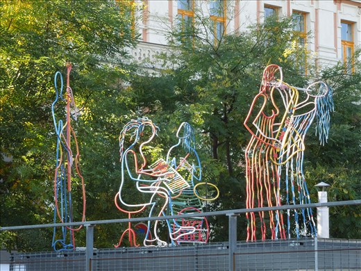 Art deco rooftop of a Jazz Club~