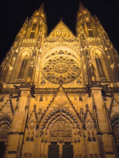Cathedral at Prague Castle...