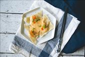 Shrimp Wontons with Creamy Tom Yum Coconut Sauce: by tiffanybee, Views[256]