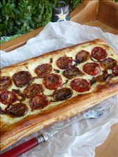 Slow Roasted Tomato & Quark Tart 3: by tiffinbitesized, Views[354]