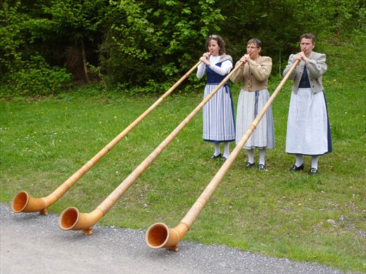 Switzerland, Ballenberg - folk group