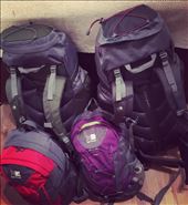 All packed and ready to go. Our lives for the next 8 months!: by tigerlillytravels, Views[1076]