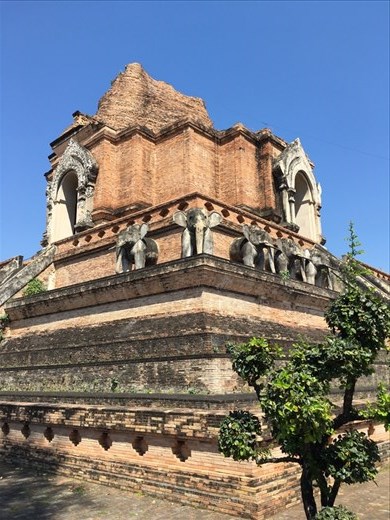 Wat Chedi Luang.
Chiang Mai, Thailand.