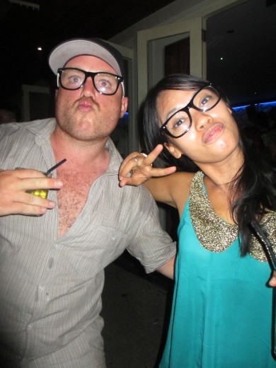 My faveorit geeks, Fanch & Vina.