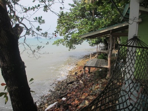 You could say I lived close to sea for a while.