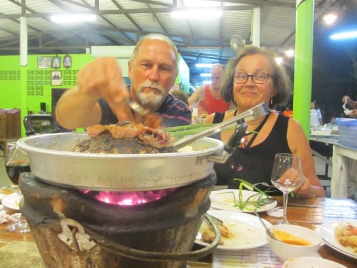 Ripa & Merja & self-cooking dinner