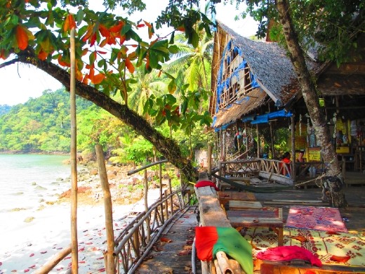 I bet there's worse places to have breakfast in