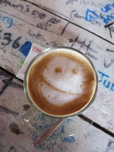 In GuBay even the coffee is happy