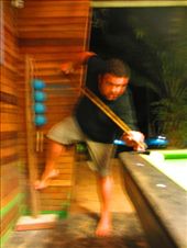 Austrian way of playing pool, go Chris!: by tiinakokki, Views[324]