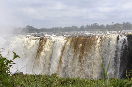 Vic Falls from Zimbabwe