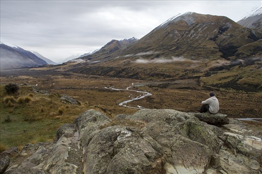 Soaking It Up. Taking in the atmosphere of a moody day in 