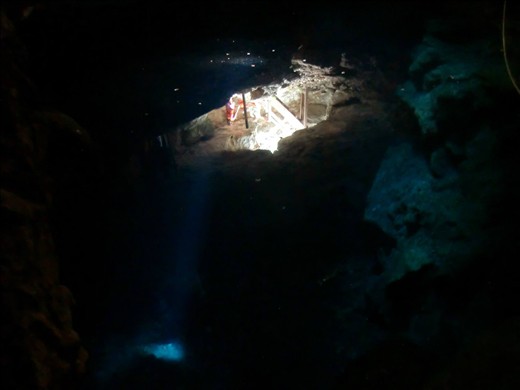 cenote next to Merida, Mexico