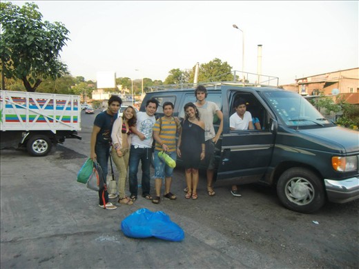 hitchhiking in the state veracruz, Mexico