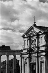 A Chapel overlooking the site of the Roman Forum. The heart of classical Rome. : by timothyprendergast, Views[198]