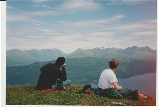 Great to be at the top, but now we have to find a way home.  Larsen Bay, Alaska