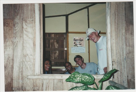 Good idea to make reservations before heading to Guanacaste Festival in Costa Rica.  Eight of us shared this by-the-hour 