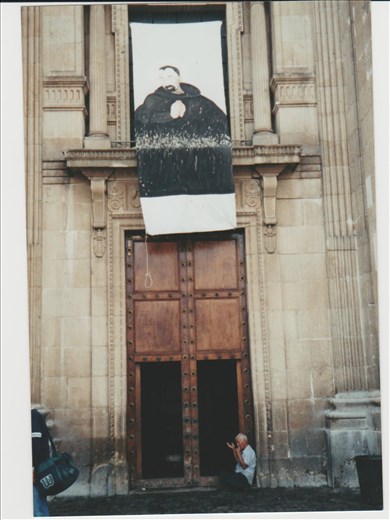 The irony of salvation.