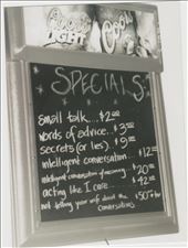  My first bar tending job and I had already learned what people really want to order.: by tinamurty, Views[231]