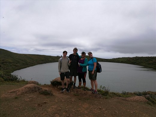 Pascal, Ben, Mariela og Torill. Gode folk